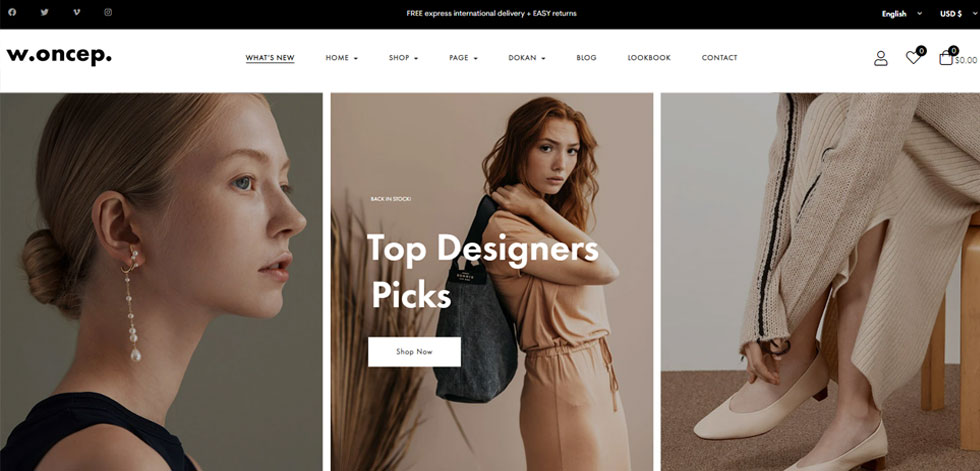 Home page