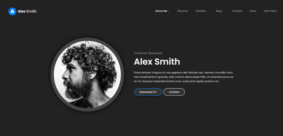 Home page