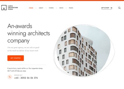 Best Responsive Interior Design HTML5 Template 2021
