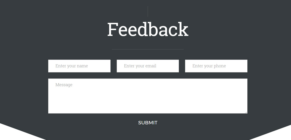 Contact page