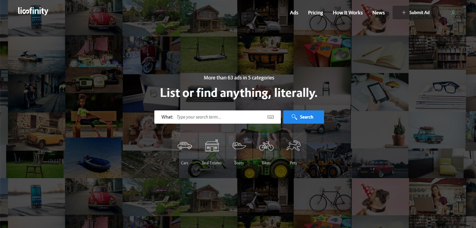 Home page