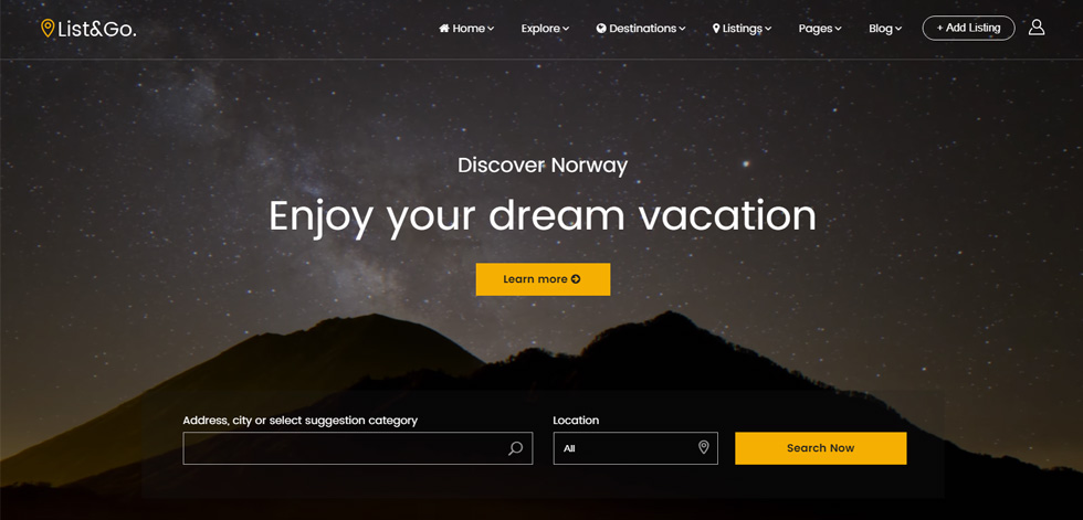 Home page