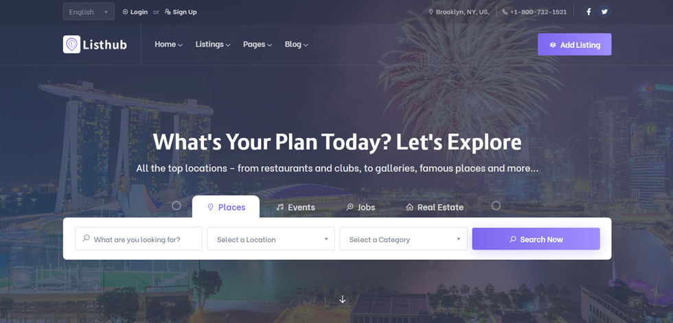 Home page