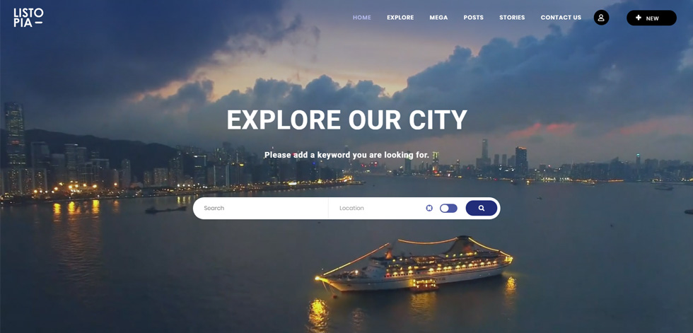 Home page