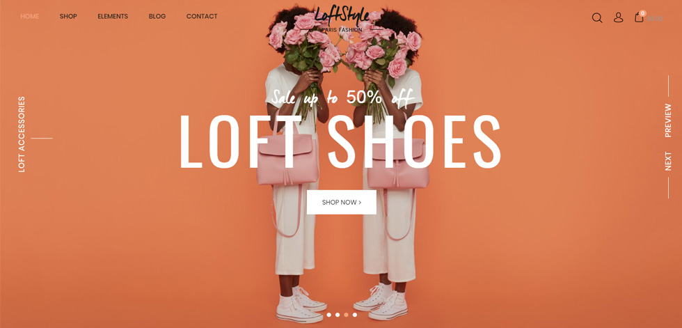 Home page