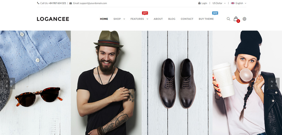 Home page