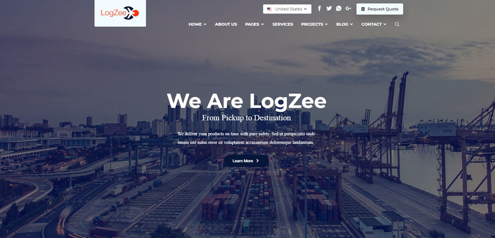 Home page