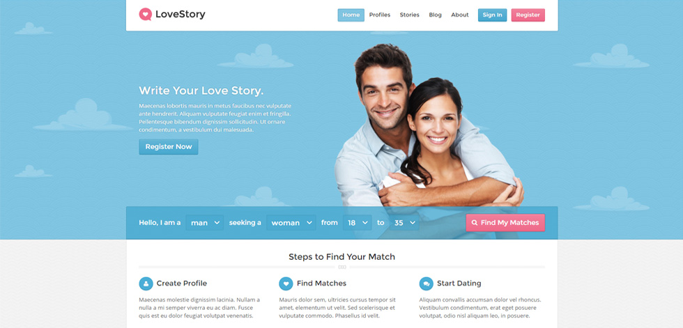 Home page