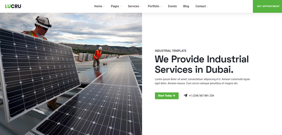 Home page