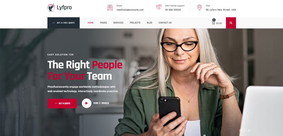 Home page