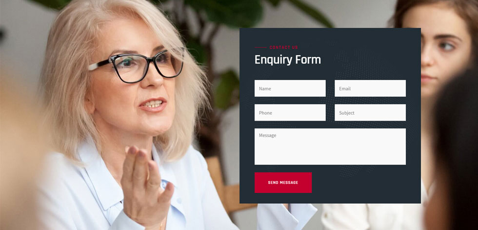 Contact page