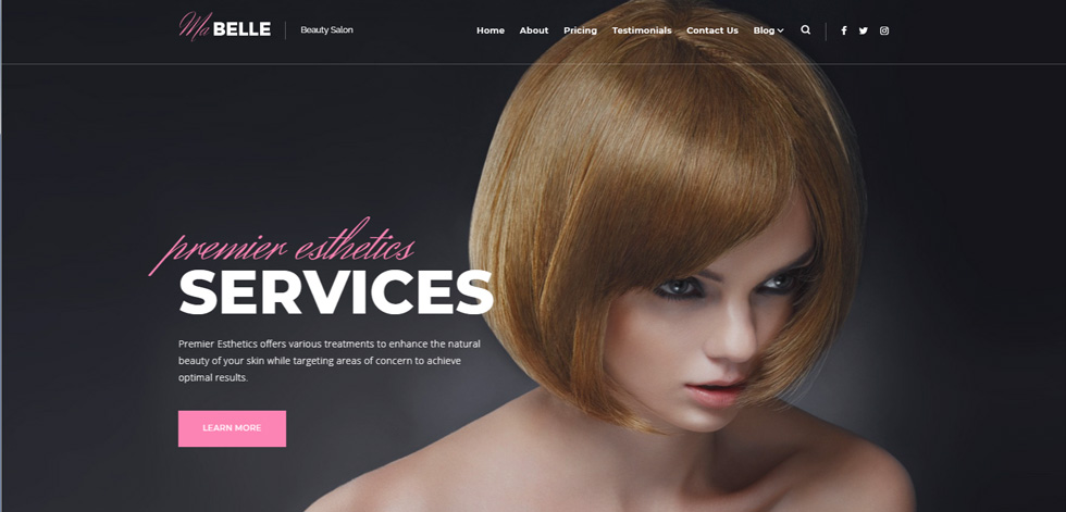 Home page