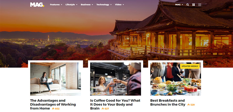 Home page