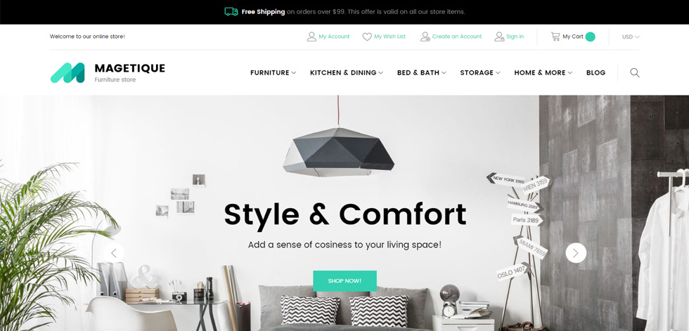 Home page