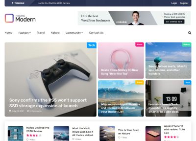 35+ Best WordPress Magazine Themes 2021