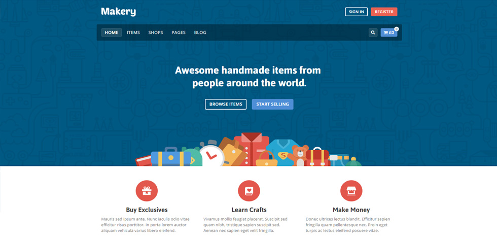 Home page