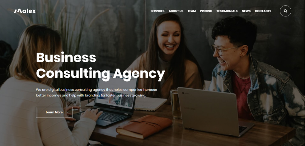 Home page