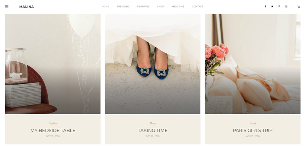 Home page