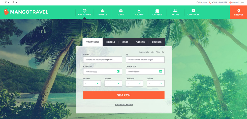 Home page