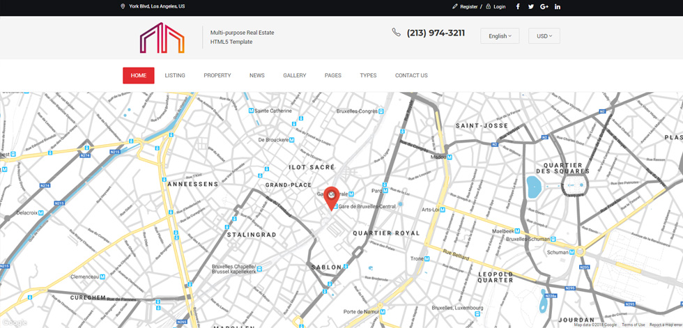 Home page
