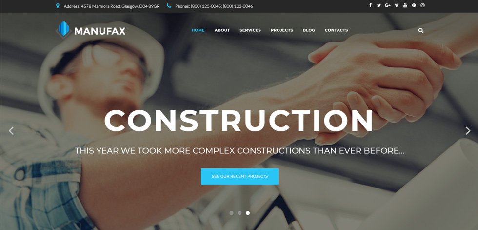 Home page