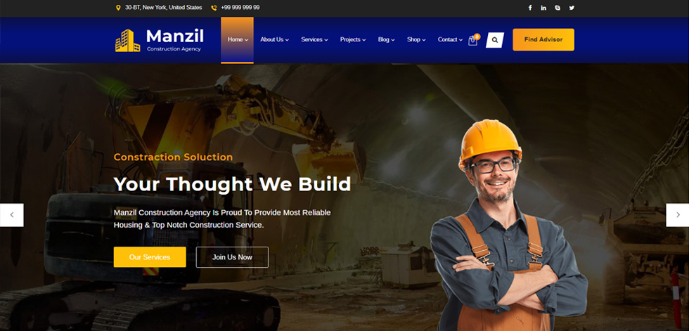 Home page