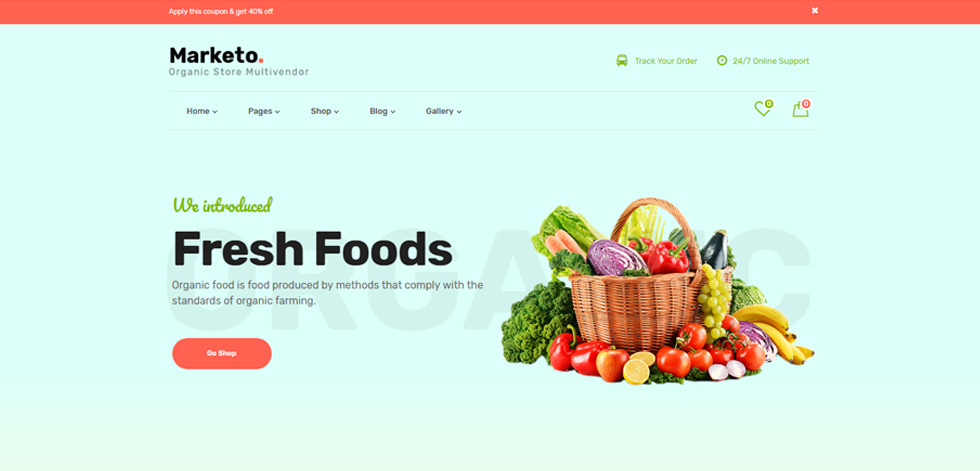 Home page