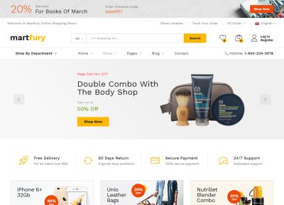 30 Latest WordPress WooCommerce Themes 2018