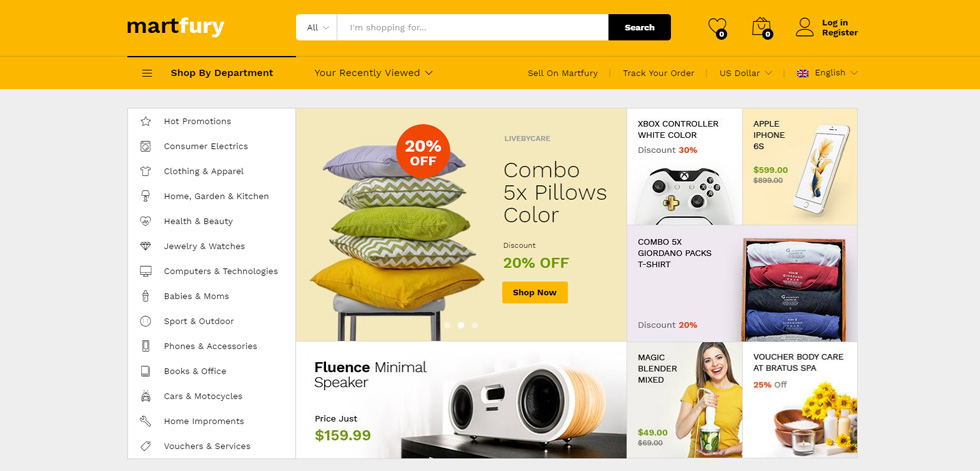 Home page