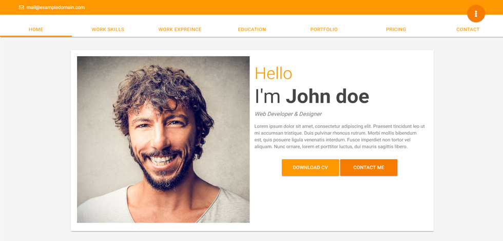 Home page