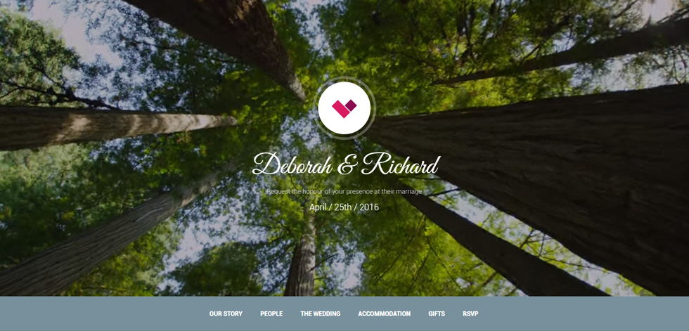 Welcome screen