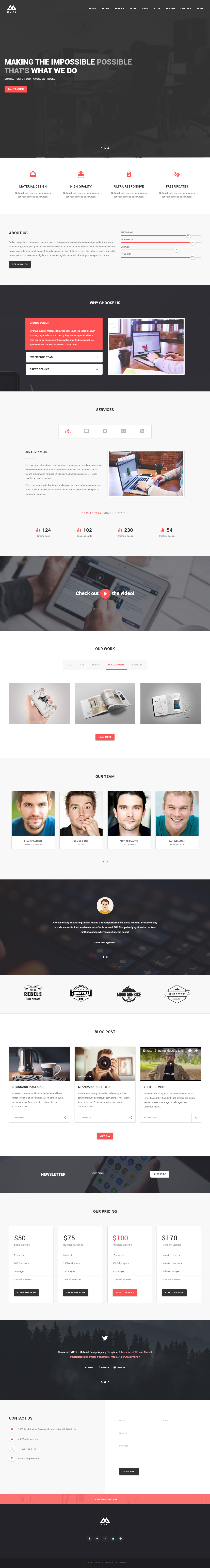 MATX WordPress Material Design Theme