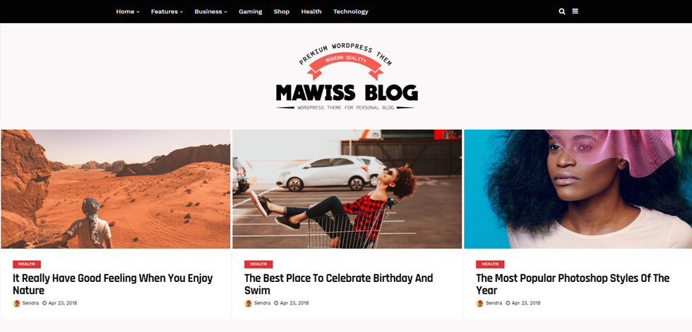 Home page