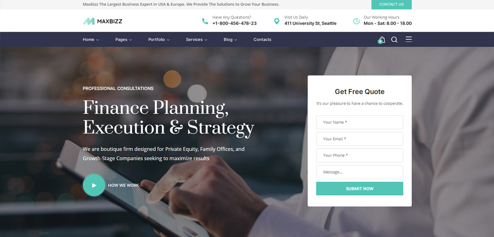 Home page