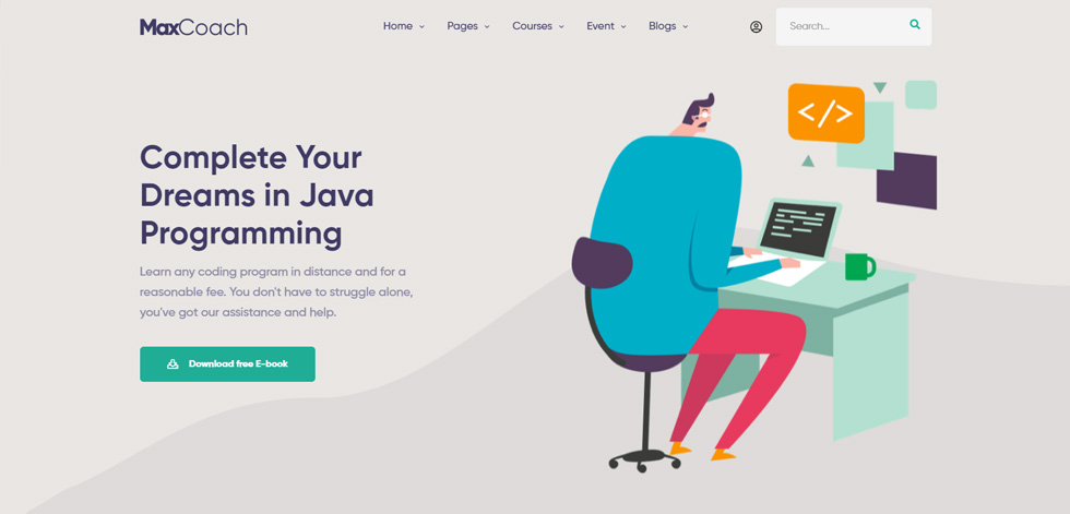 Home page