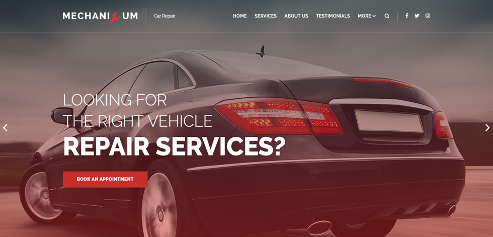Welcome screen