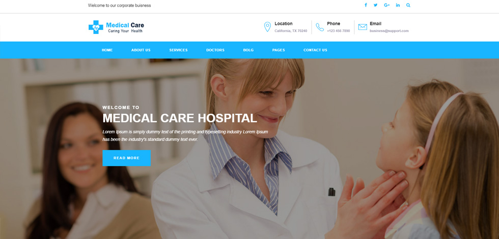Home page