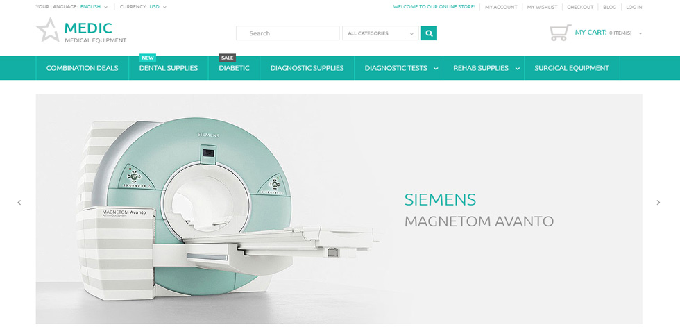 Home page
