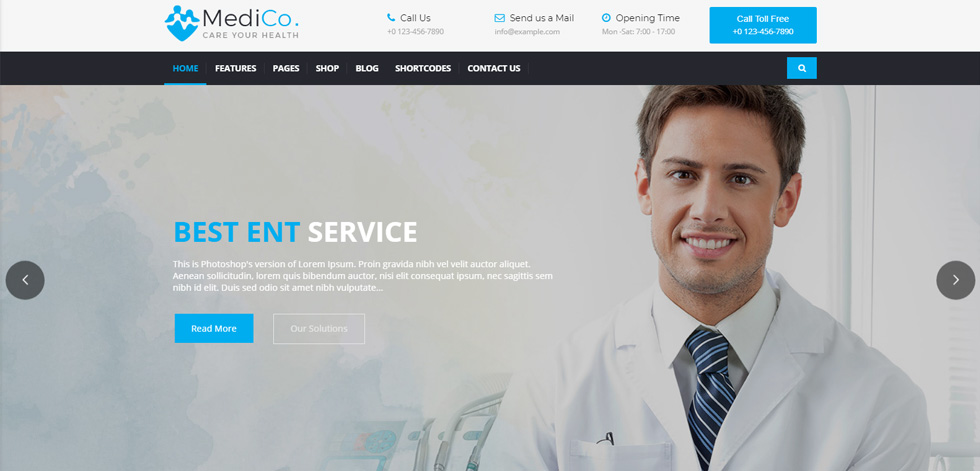 Home page