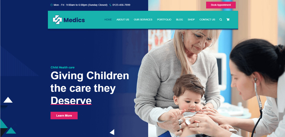 Home page
