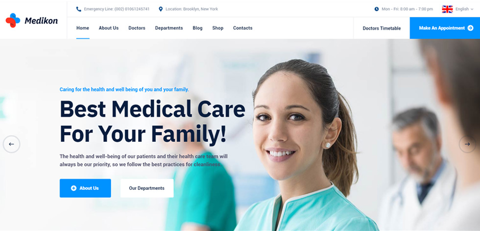 Home page