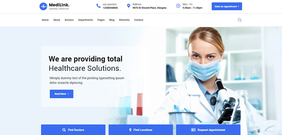 Home page