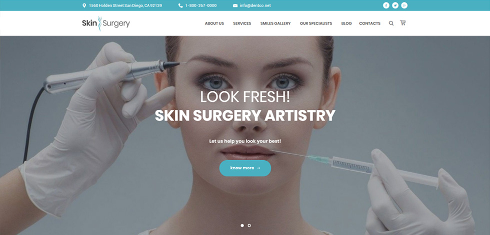 Home page