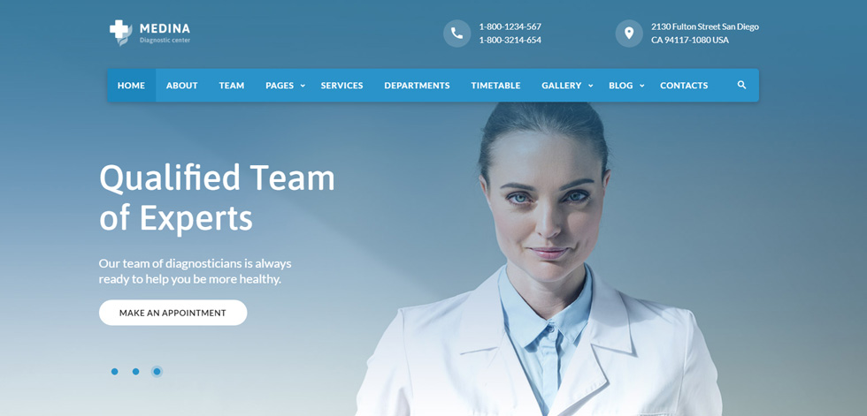 Home page
