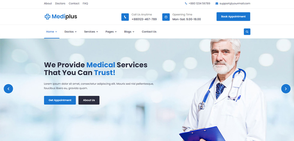 Home page