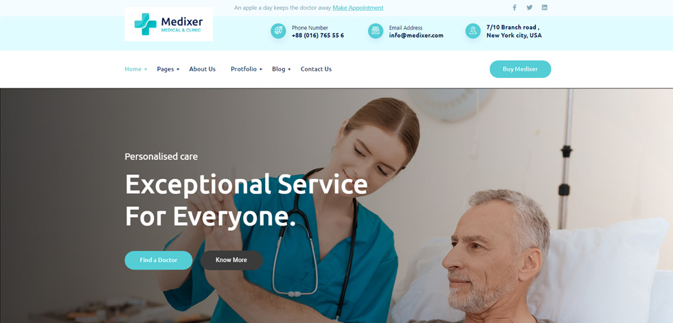 Home page