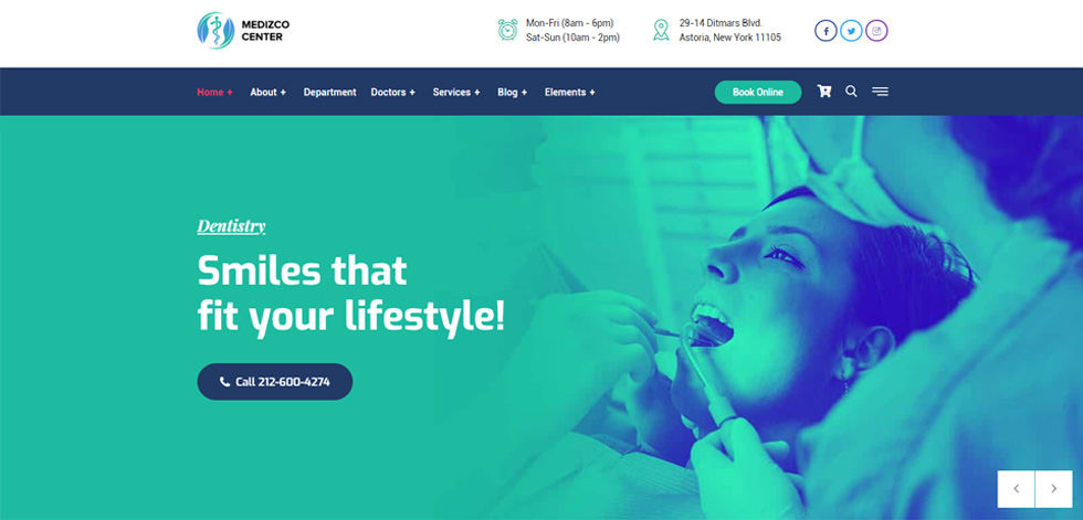 Home page