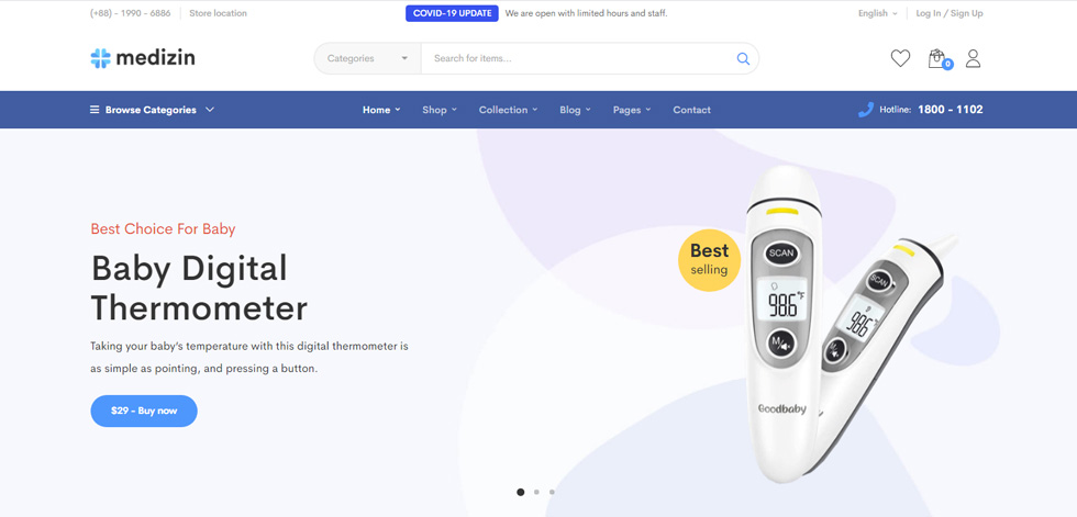 Home page