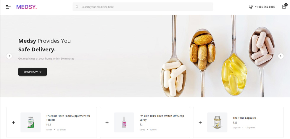 Home page