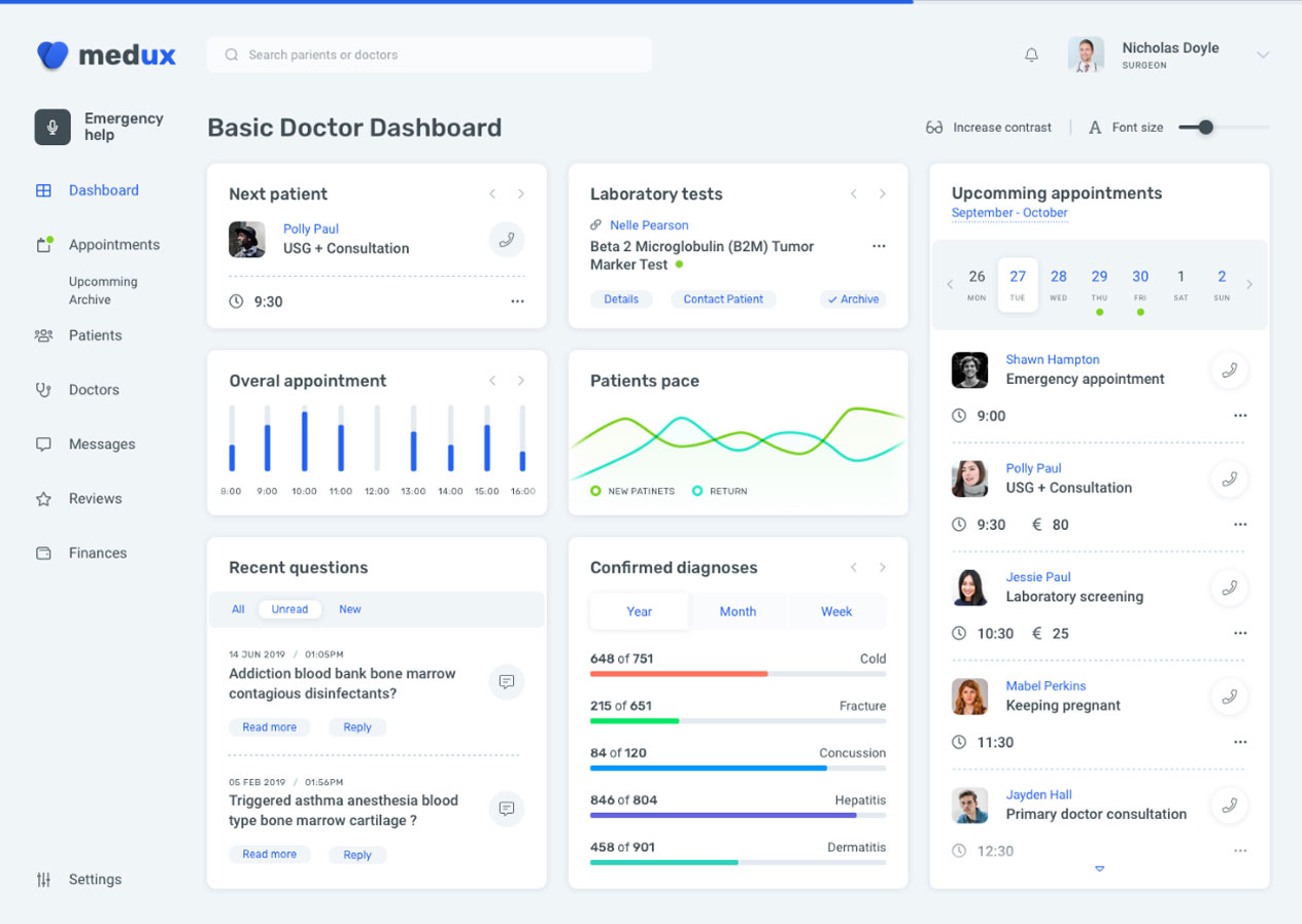 Medux Figma App Templates